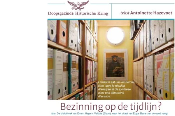 Nieuwe DHK-column in ‘Mondig’ van  okt-nov