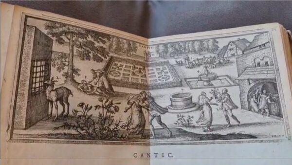 Zeldzame prentbijbel uit 1598 toegevoegd aan de bibliotheek van VDG-Amsterdam, in het Allard Pierson