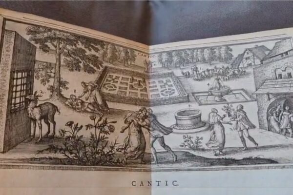 Zeldzame prentbijbel uit 1598 toegevoegd aan de bibliotheek van VDG-Amsterdam, in het Allard Pierson